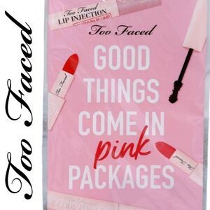 Too Faced, "Good Things Come In Pink Packages," Notebook